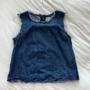 Gap Denim Tank Top - NW Size Medium